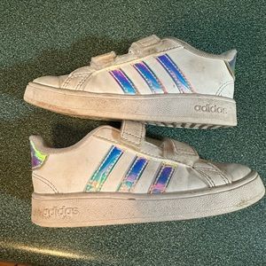 Adidas kids size 8 sneakers